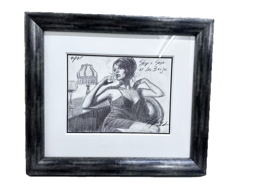 Fabian perez hand signed ltd - hand,