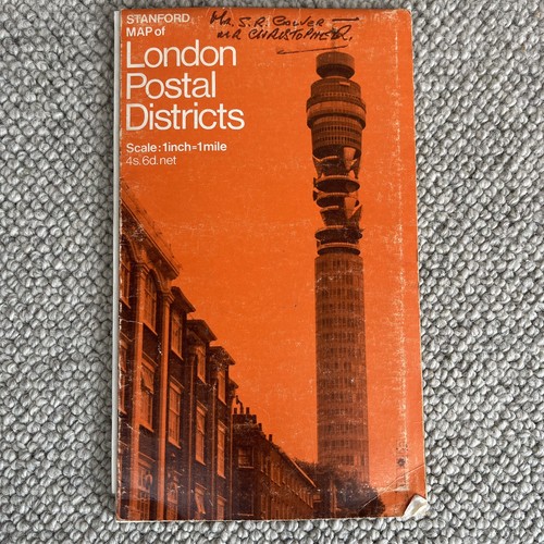 Stanford map london postal - stanford,