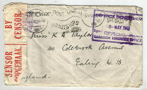 South africa 1942 - south,