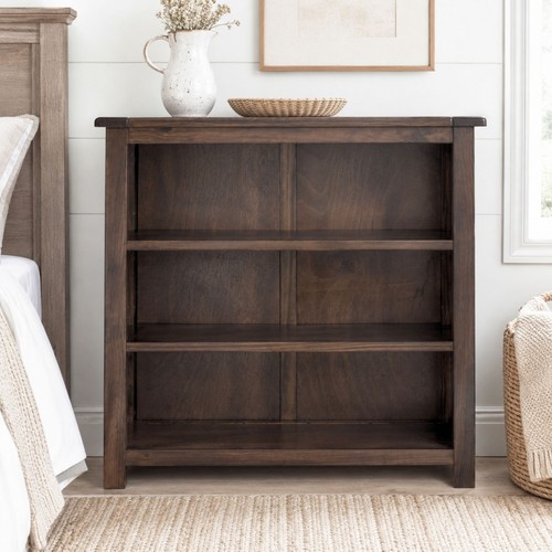 Boston low wide bookcase - wide,