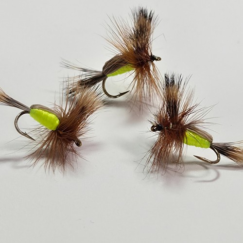 New yellow humpy fly - new, fishing