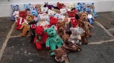 36 New Ty Beanie Babies Bear JOB LOT BUNDLE Animals Tagged Mixed Shoebox Ideas