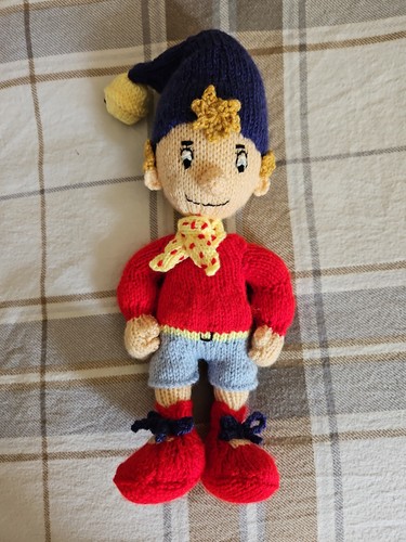Hand knitted noddy and - noddy, big