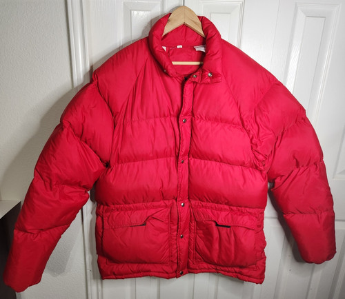Euc vintage red goose - euc, down
