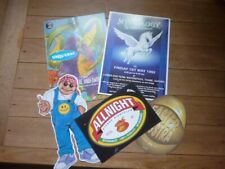 rave flyers job lot set of 5 inc marmite  sterns./smiley originals