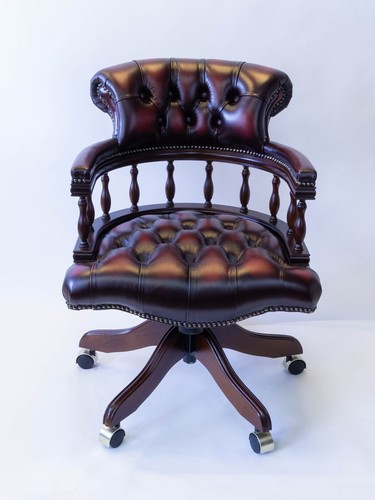 Captains swivel desk - , in
