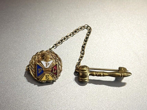 Knights pythias lapel pin - of,