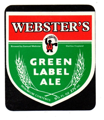England vintage beer label - england,