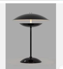 John Lewis Duomo LED Table Lamp, Black