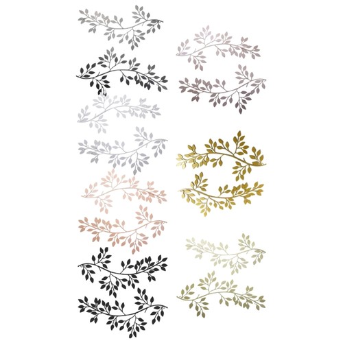 Metal tree leaf - metal,