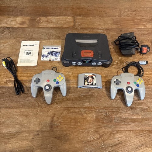 N64 console nintendo with - n64, 64