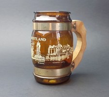 Souvenir Amber Glass Wooden