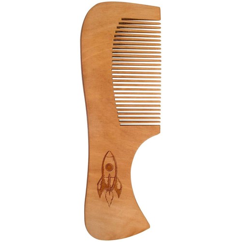 Rocket ship wooden comb - 'rocket, ship'