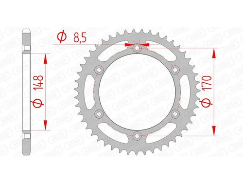 30289 standard steel crown - steel,