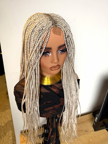 Synthetic blonde platinum - synthetic, blonde/platinum