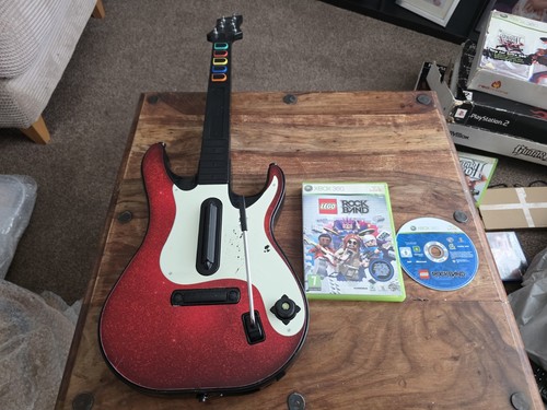 Xbox 360 guitar - red, &