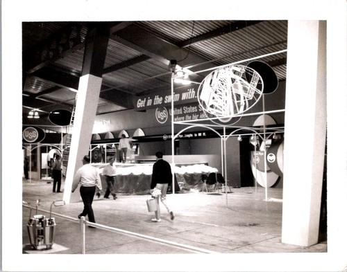 Steel exhibit booth 1960s - u.s.,
