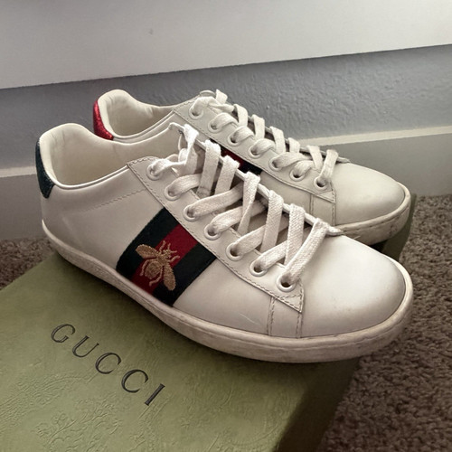 Gucci ace leather low - ace, top