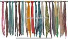 5Pcs Recycled Sari Silk Sashes