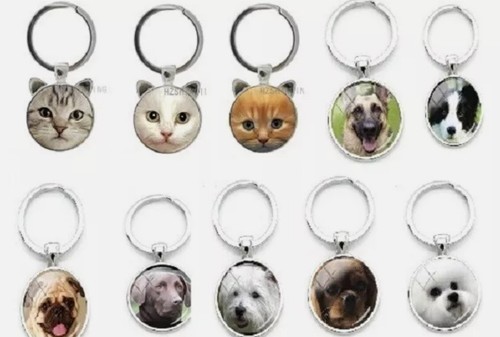 Dog cat 25mm glass - cat,