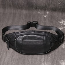 Men's Leather Waist Bag