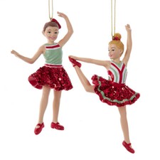 Kurt Adler Set of 2 Resin 5"