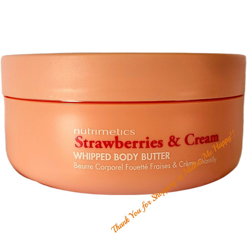 Strawberries body butter - strawberries,