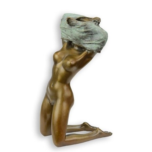 Bronze figurine statue - figurine,