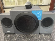 Logitech Z337 Surround Sound Speakers Inc All Leads All In Fully Working Order