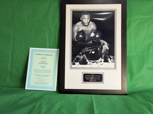 Smoking joe frazier - smoking, signed