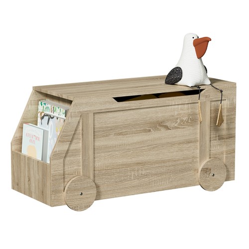 Toy box with lid - toy, wooden