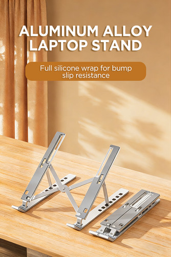 Adjustable aluminum laptop - adjustable,