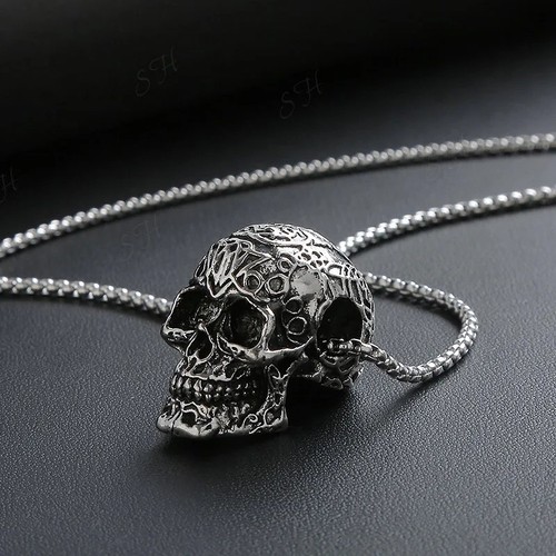 Mens vintage punk skull - mens,