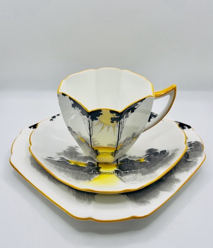 Shelley bone china trio - shelley, cup