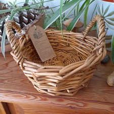 Vintage Hand crafted Wicker