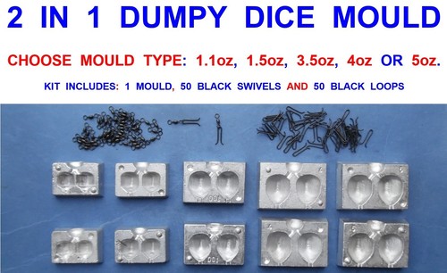 Dumpy dice mould for - mould,