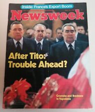 MAGAZINE - Newsweek May 19 1980 After Tito Trouble Ahead? Gromyko Brezhnev 