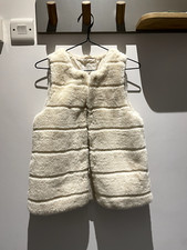Zara Kids faux fur gilet