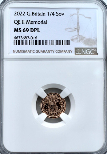 2022 gold memorial 4 - gold, 1/4