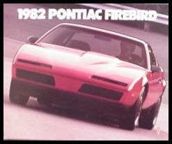 1982 pontiac firebird deluxe - 1982,