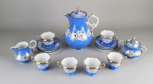Antique german tea set 1880 - antique,