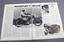 BSA B31 Classic Test - Vintage motorcycle article (B077/09-24)