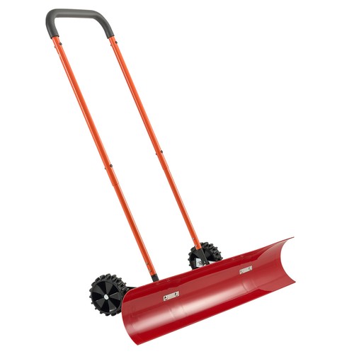 Snow pusher shovel - pusher, with