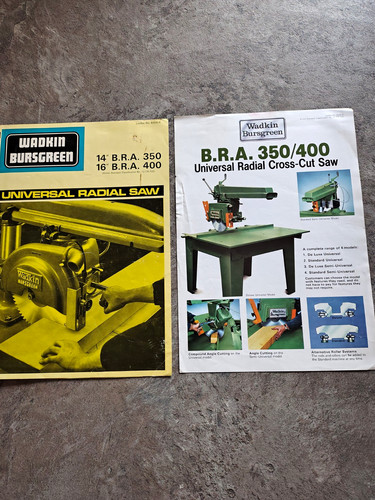 Wadkin bursgreen a - wadkin, b.r.a