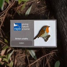 RSPB-Pin Badge GNAH  ROBIN
