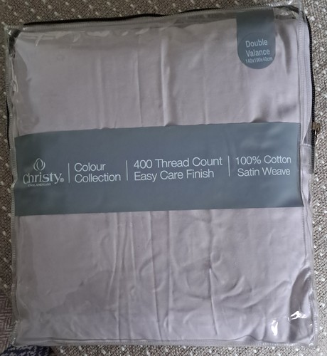 Christy double box valance - double,
