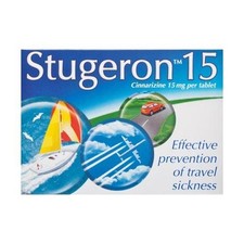 Stugeron 15mg Tablets 15 Pack | Travel Sickness & Motion Sickness Relief