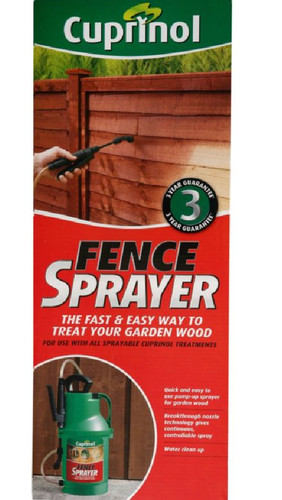 Cuprinol fence pump sprayer - fence,