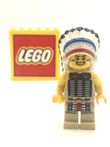 Lego minifigure tribal chief - lego,