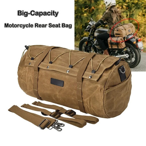 Motorcycle rear luggage rack - rear,